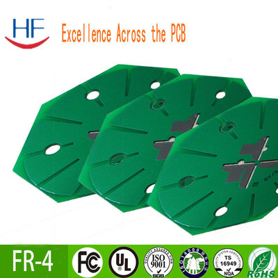高密度単層PCB設計マウス回路板 FR-4ベース