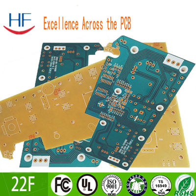 1.2mm 単面PCB板 1OZ 銅 1層青い板