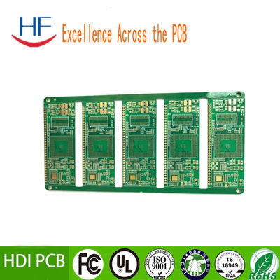 ENIG FR4 HDI 硬いPCBマザーボード 製造 浸透 金 1.0mm