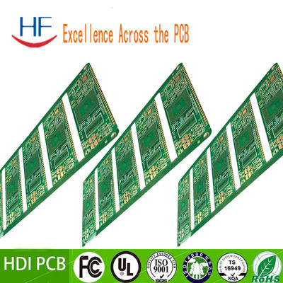 HDI ブラインド埋葬穴 PCB 4オンス 3ミリ FR4回路板 HASL