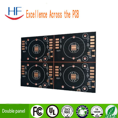 12層回路 電子PCBボード設計 黒 FR4 1OZ ENIG