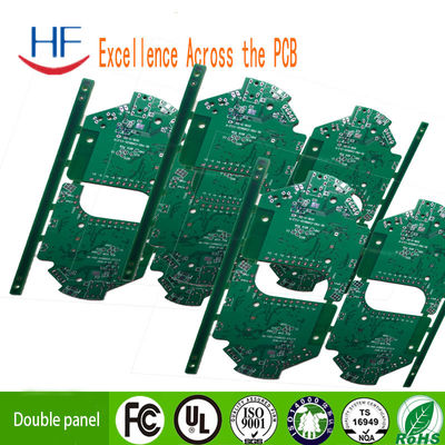 94v0 円筒印章PCBプロトタイプボード 緑色 FR4 1.2mm 4層
