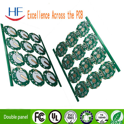 円形 双面型PCB板 Fr4 通信機器のための基礎材料