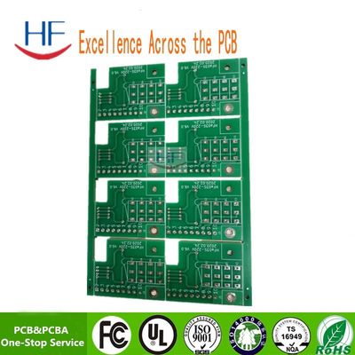 グリーンソルダーマスク FR4 PCBボード阻力制御 PCB 1.6MM 厚さ Wi-Fi カード