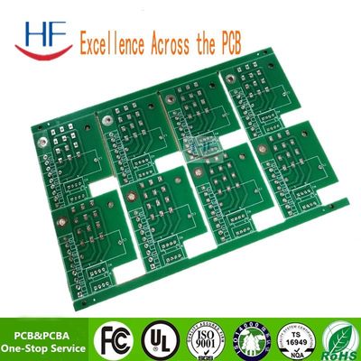 丸い1オンス銅PCBボード 黒緑色オイルドリリング 印刷回路ボード