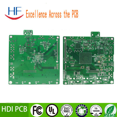 ENIG FR4 HDI 硬いPCBマザーボード 製造 浸透 金 1.0mm