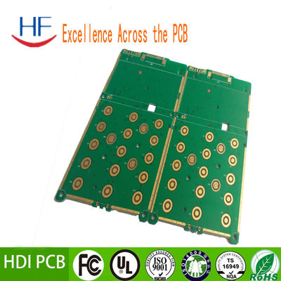 ENIG HDI回路電子PCBボード 4層 1.6mm