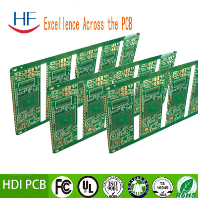 浸透金 1OZ 銅 多層HDI PCBボード