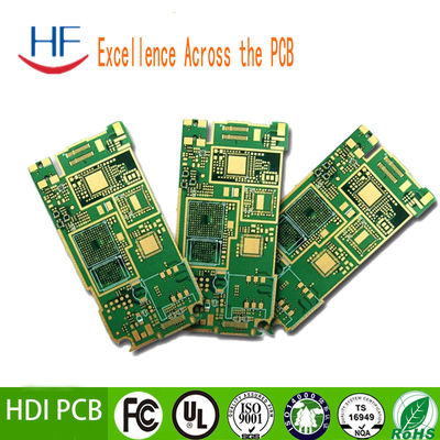HDI 1.0mm FR4 急速回転PCB組成生産OSP阻力