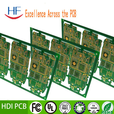 高Tg HASL Fr4 HDI PCB プリント回路板