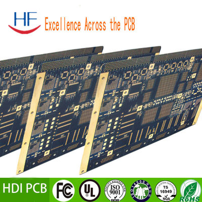 6オンス4ミリ 黒 FR4 PCB デジタル回路板 HASL 鉛のない