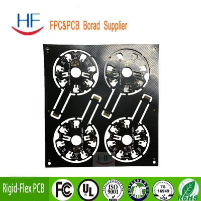 HASL Rigid FPC Flex PCB デザイン 急速回転 FR4回路板組