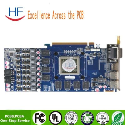 ブルーオイル RU 94v0 PCB組立サービス 製造 高CTI