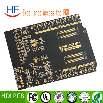 浸透金 HDI 1オンス FR4 PCB プリント回路板