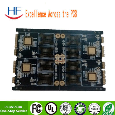 浸透金 多層PCB回路板 Fr4 ベース素材 高精度プロトタイプ